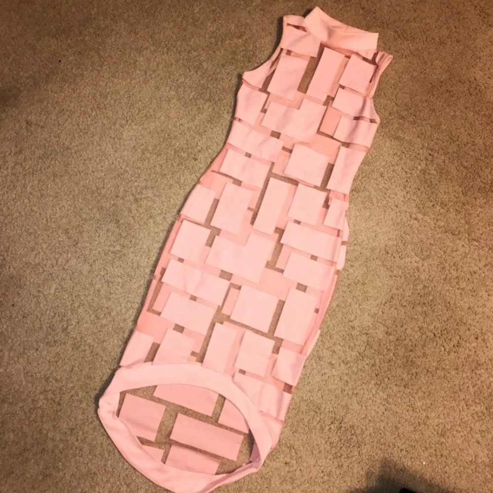 Pink dress